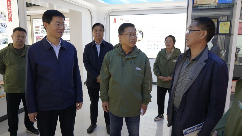 宝鸡市委常委、副市长高宏真莅临best365官方网站登录入口检查指...