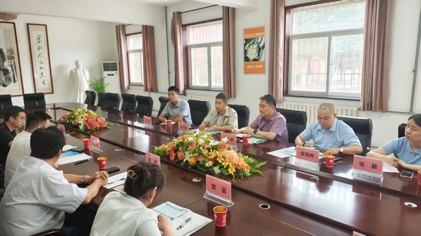 韩中经济文化促进会到访best365官方网站登录入口 共探交流合作...